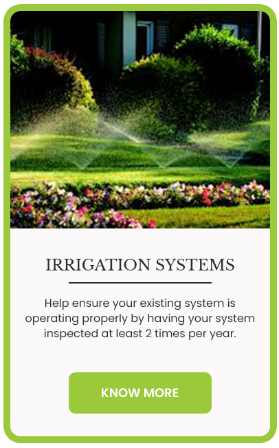 irrigation systems